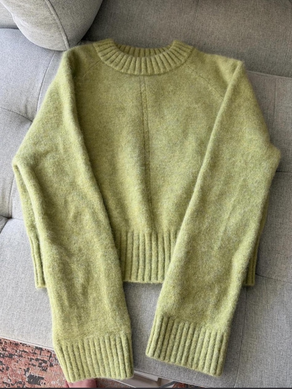 Sezane Sama Jumper / Pistachio / Small / Excellent Condition - Picture 6 of 6